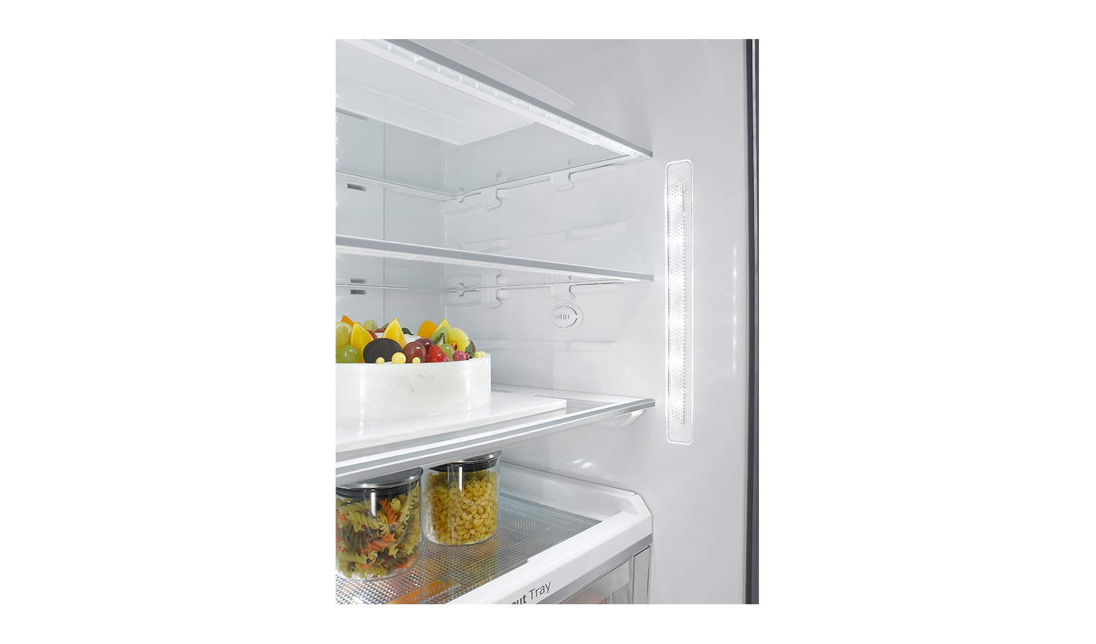 LG 450L Bottom Mount Fridge With 4½ Star Energy Rating, GB-W450UPLX